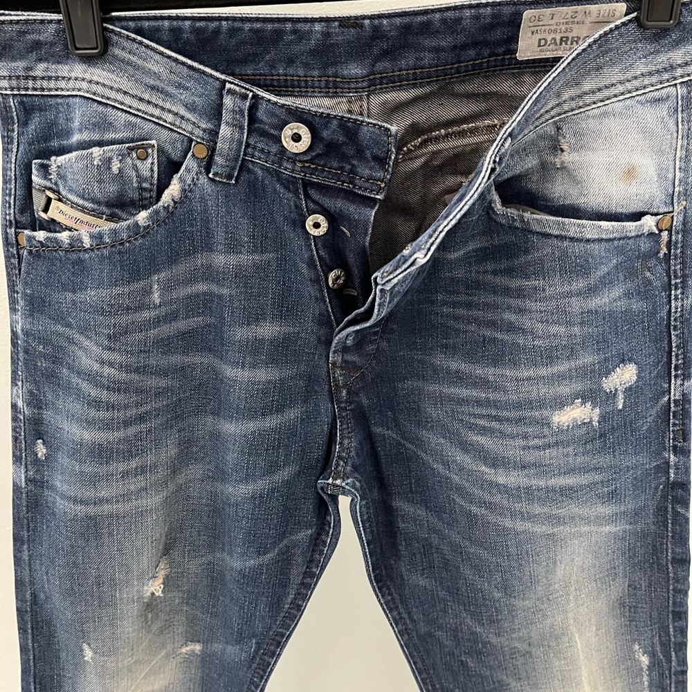 Diesel Jeans W27 L30 Straight Cut Darron